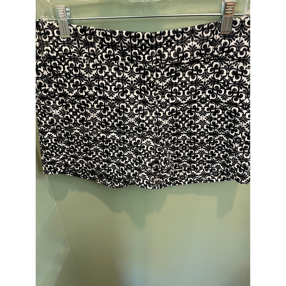 White House Black Market cotton print shorts size 0
